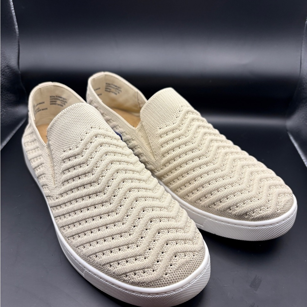 Sonoma brand woven knit taupe sneaker/loafers size 10